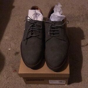 Madden Grey suede m-lucus size 11.5